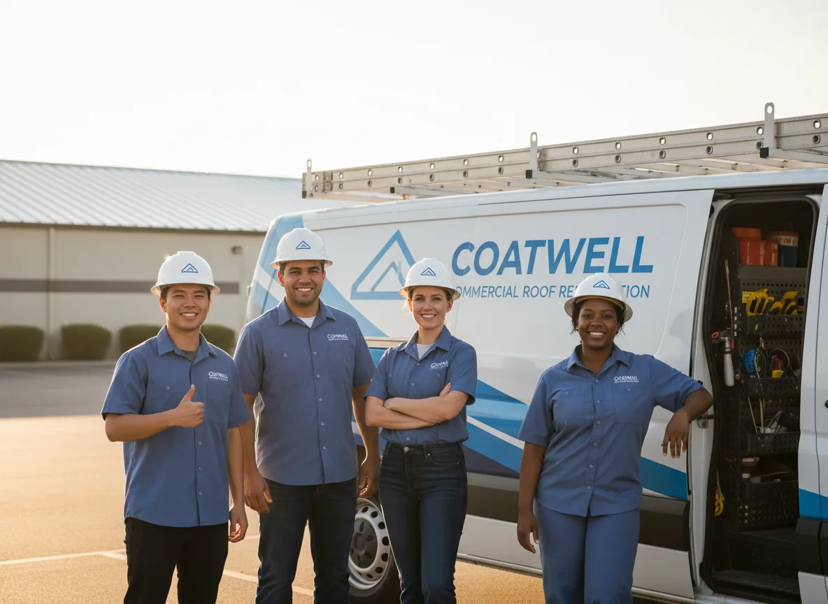 Commercial roof coating company in Camp Dennison, OH